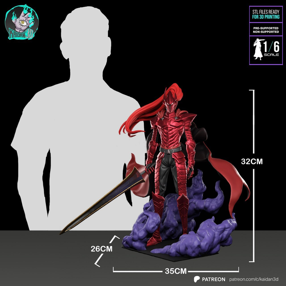 Игрис Поднятие уровня в одиночку Фигурка Igris Igrit Solo Leveling
