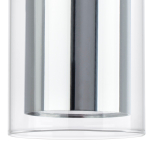 756614 Бра CILINO 1х40W GU10 ХРОМ