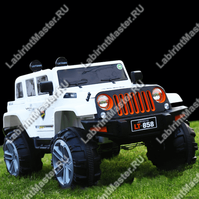 Детский электромобиль "Jeep LT-858 белый"
