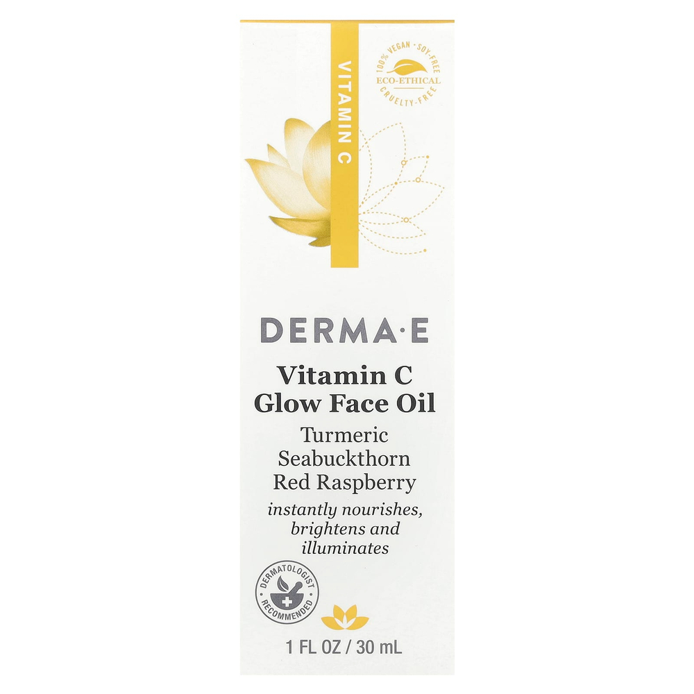 DERMA E, Масло для сияния кожи с витамином C, 30 мл (1 жидк. унц.)
