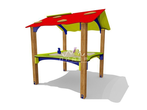 Песочный столик с навесом 0102001