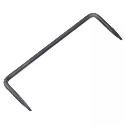 Скоба строительная 6*160*60 мм
