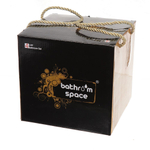 Набор для ванной 4 пр, Морской, полирез, стак,подс д/зуб щет,дозат д/мыла,мыл-ца, Y321