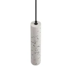 8356/1A SUSPENTIONI черный/белый, металл/цемент Подвес GU10 LED 5W 220V SHAMAREL