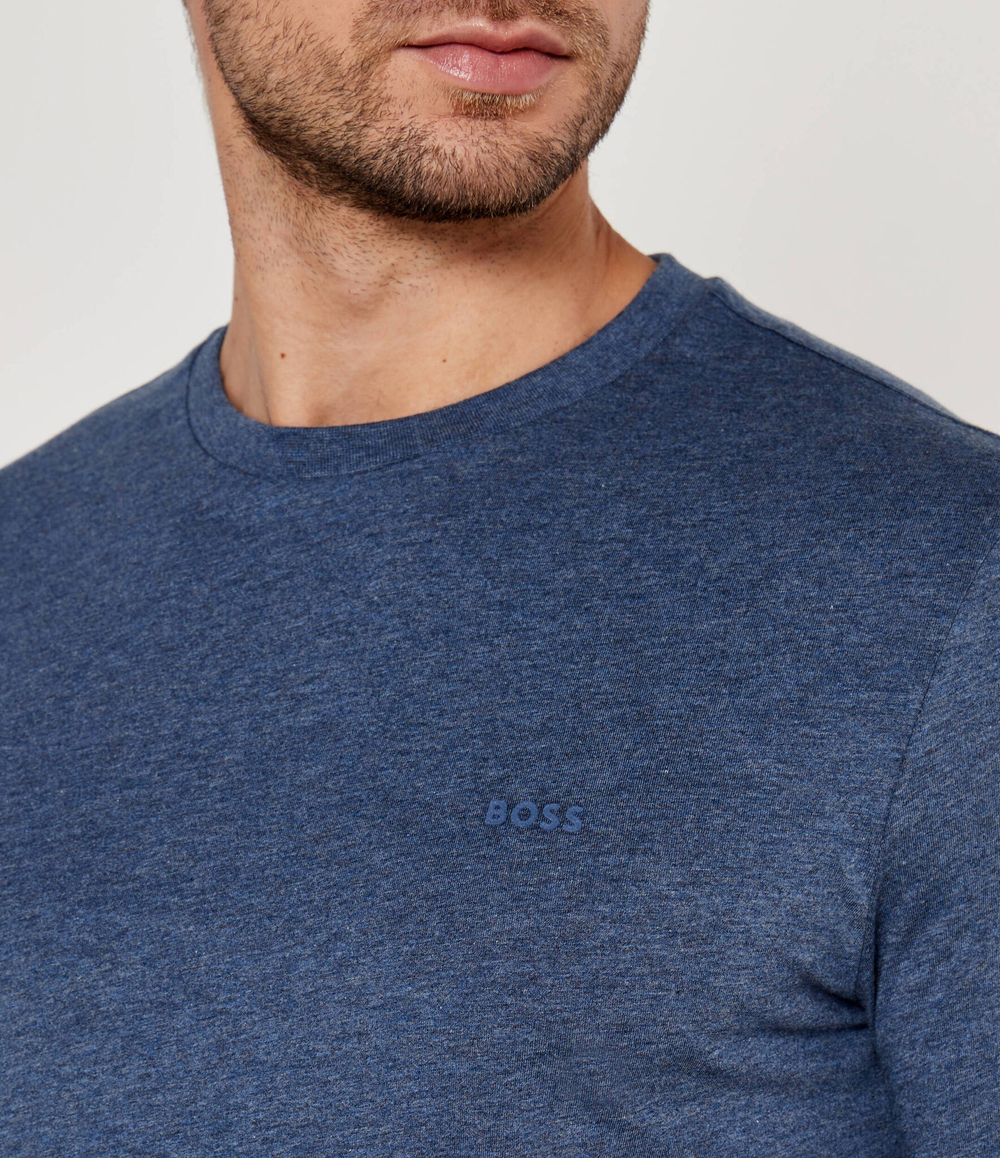 футболка thompson BOSS BLACK - темно-синий(50468347)