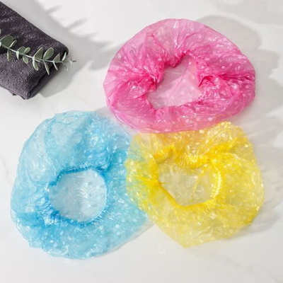 Набор из 3 разноцветных шапочек для душа (Цвет: разноцветный)