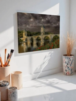 Картина на стену 40 X 50 Средневековый мост