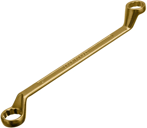 Ключ накидной 24х27мм желтый Сибртех 14634