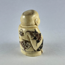 Статуэтка нэцкэ Бог Хотей с большим пузом