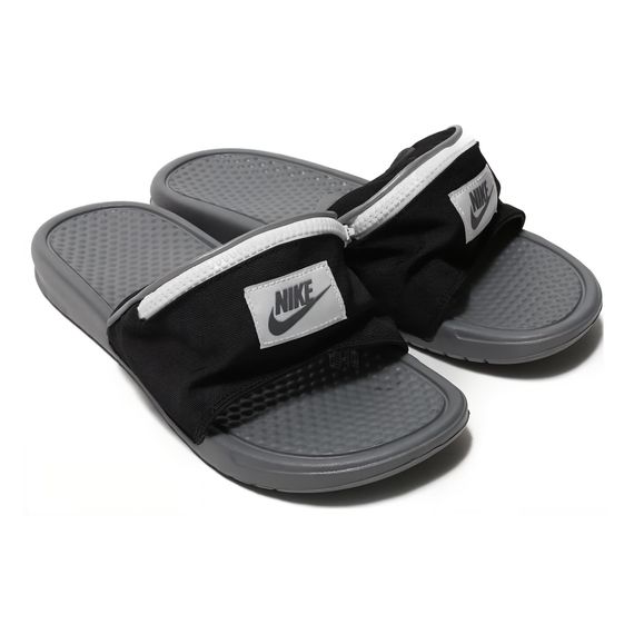 Nike Slide 'Black Gray'