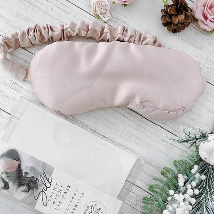 Шелковая маска для сна Silk Shiny Night Eye Mask Cogit