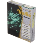 Гирлянда для дома «Льдинка» на батарейках 2,0 м 20 ламп LED, 3 реж, IP-20, Зеленый