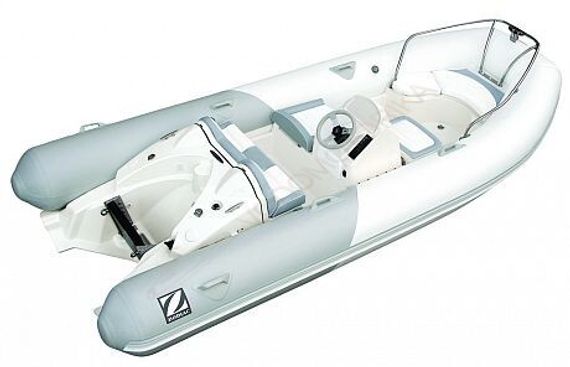 Лодка надувная ZODIAC Yachtline deluxe NEO 380 ( с серыми вставками )