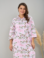Ночная сорочка С-013/розовый-магнолия