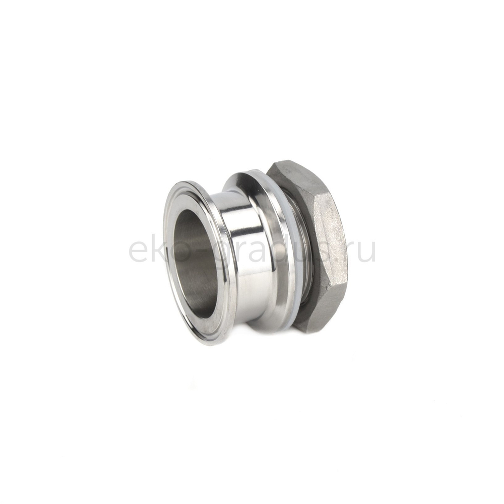 Врезка под кламп с гайкой