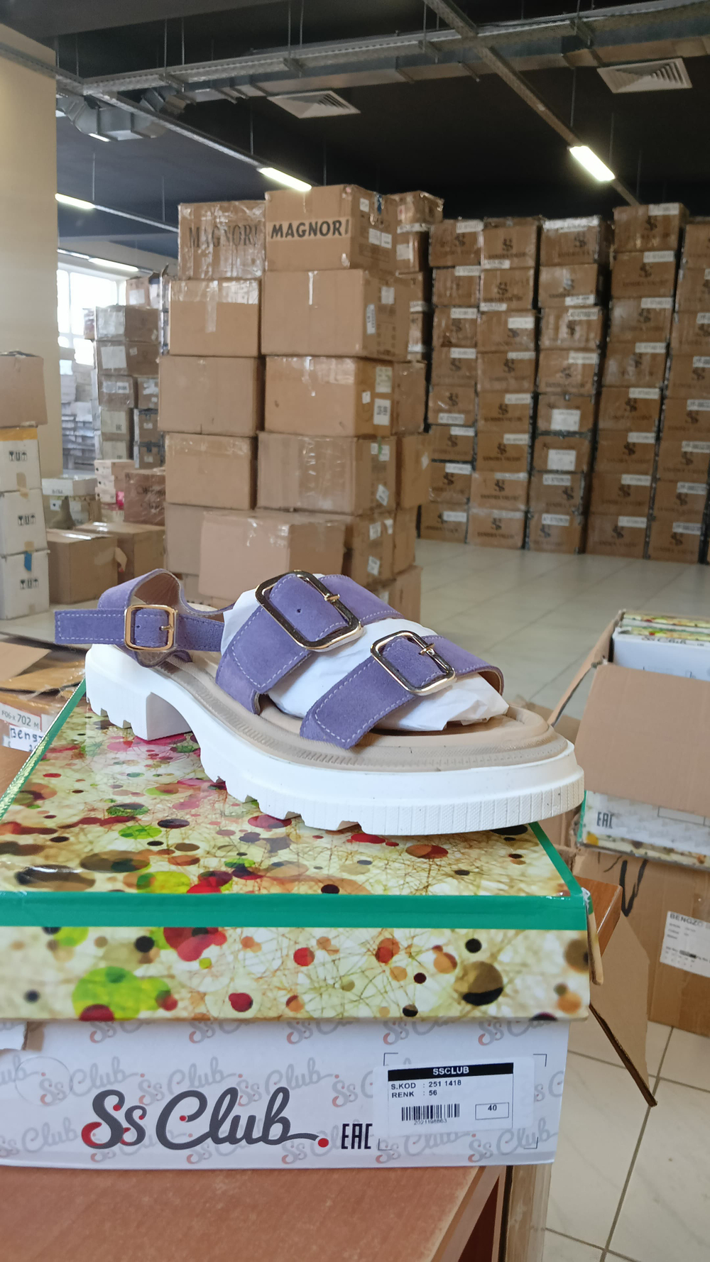 Босоножки женские SS CLUB 251-1418-56