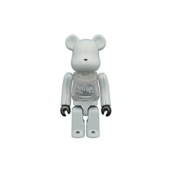 Дизайнерские игрушки BE@RBRICK 2G WHITE CHROME, 2G