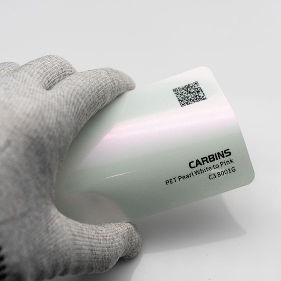 Веер образцов виниловой цветной пленки Carbins