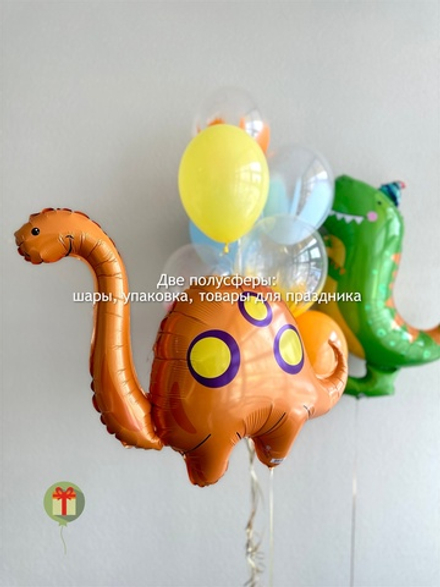 Набор шаров Динозаврики