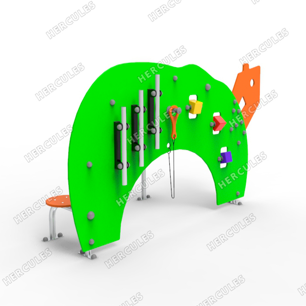 Игровой элемент Домик  для развития тактильных навыков