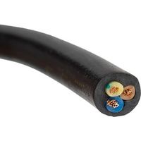 Провод ПВС 3х0,75 ГОСТ черный 100 м на отрез