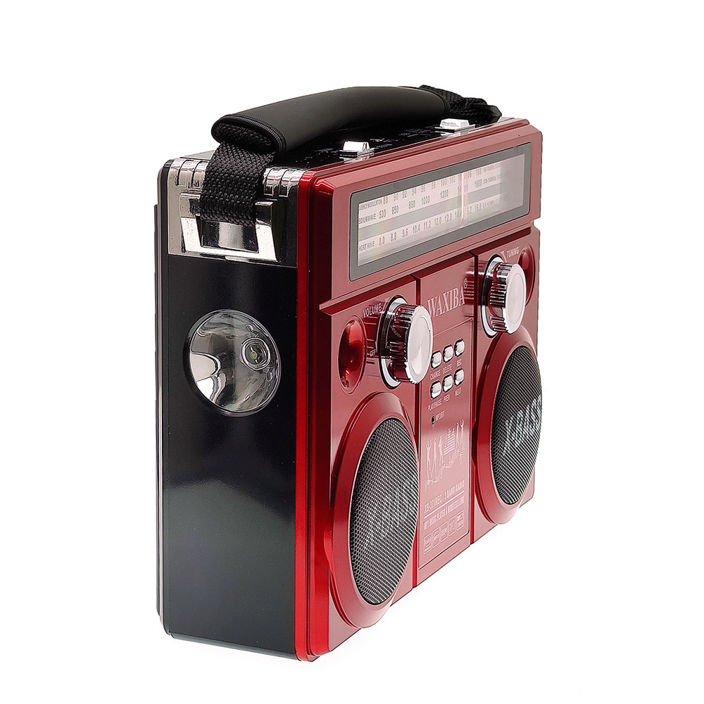 Радиоприемник Waxiba XB-371 REC USB/BT фонарик