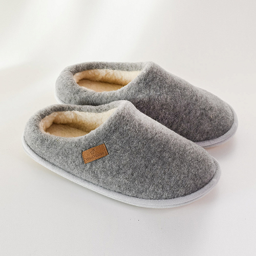 Туфли комнатные Горизонт | серый
