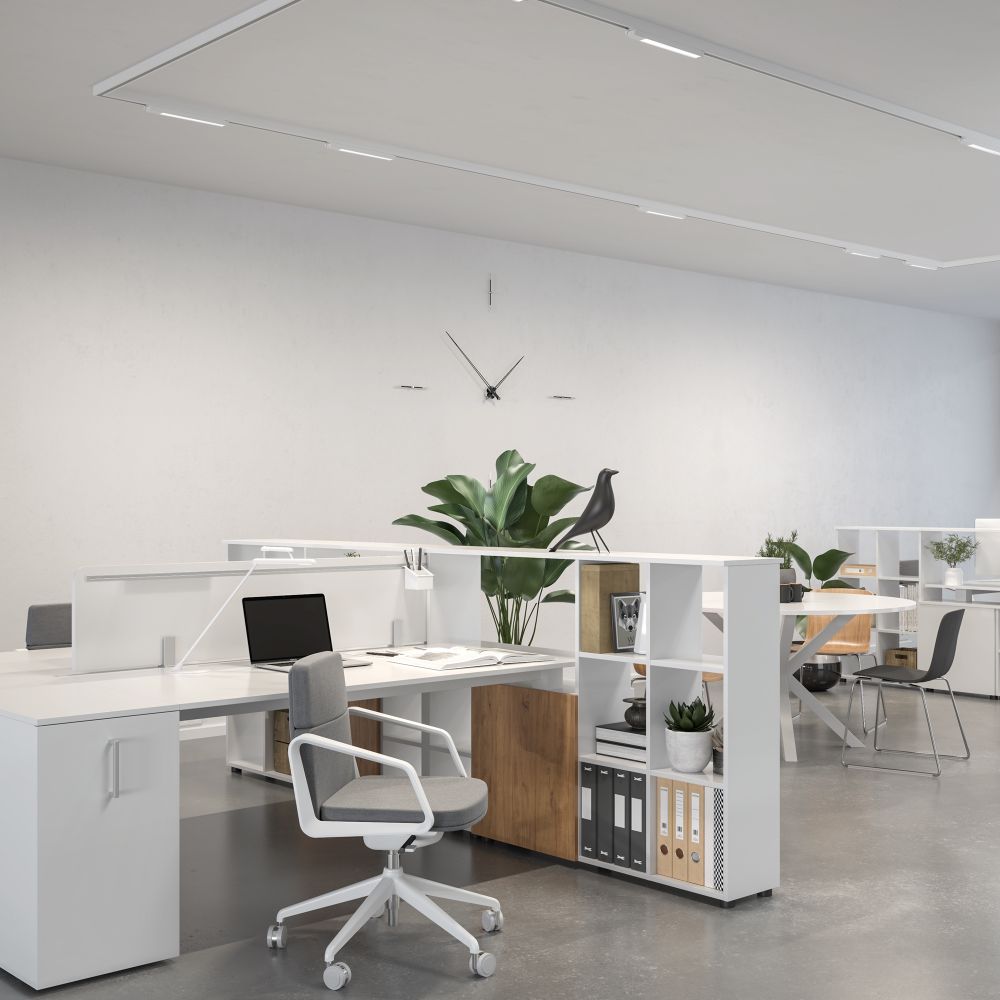 Трековый однофазный светодиодный светильник Maytoni Unity   TR000-1-10W3K-W