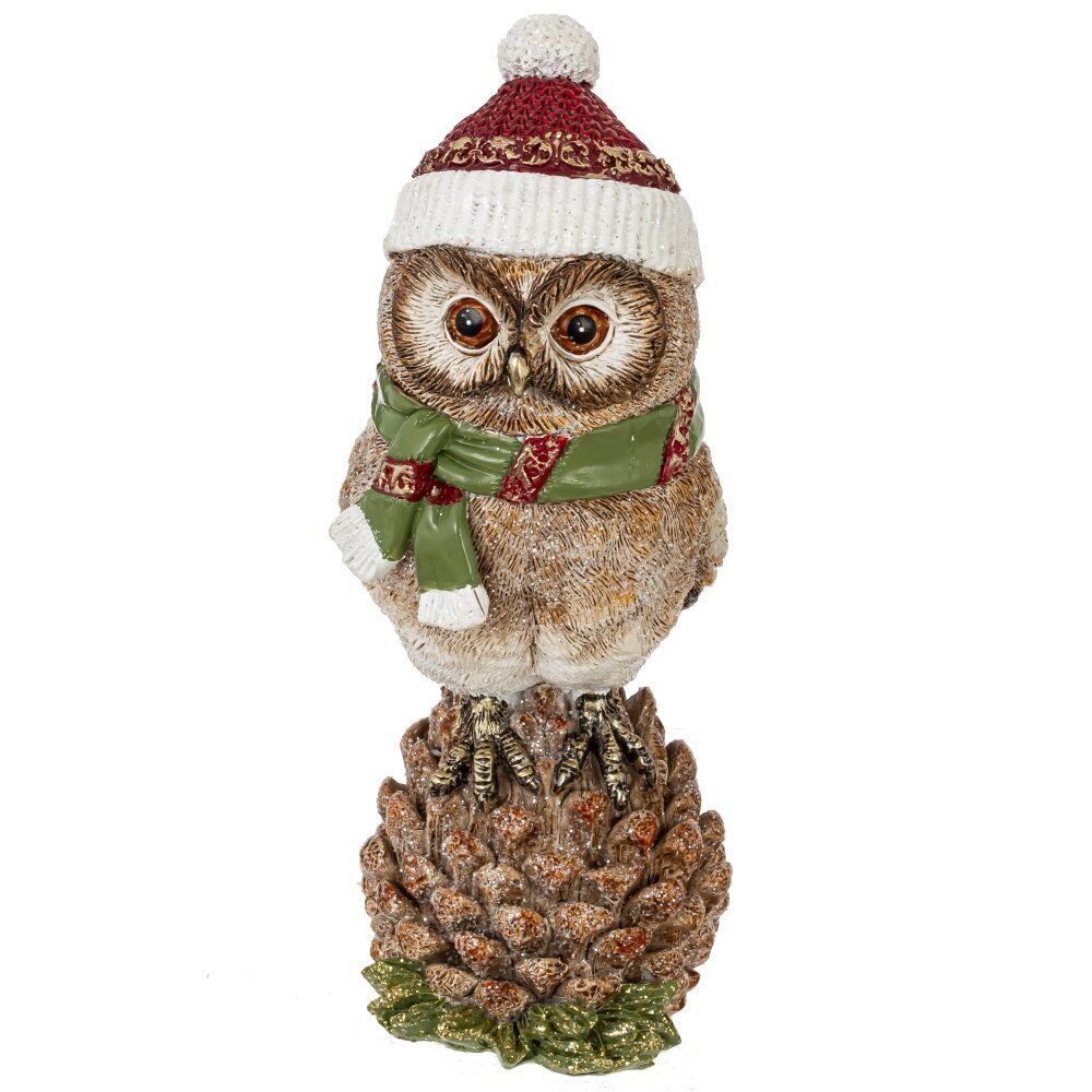 GAEM Фигурка декоративная "Сова", L10 W9 H21 см, 2в.