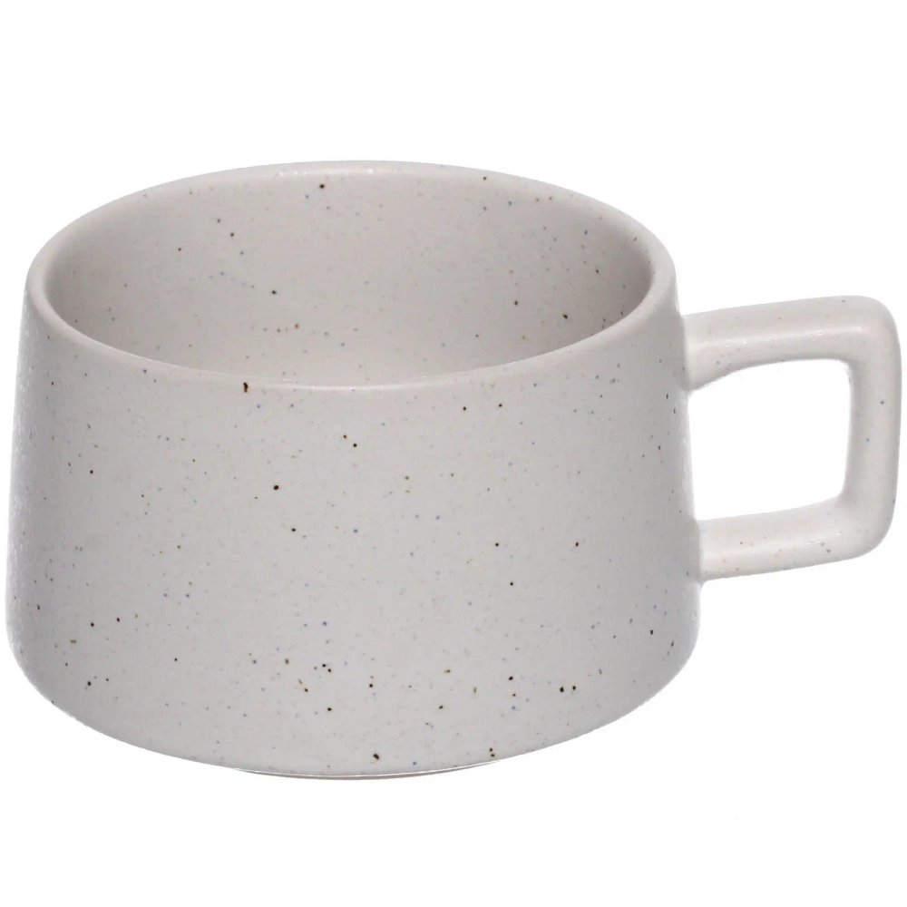 Чайная пара керамическая 250мл «Perfetto», белая