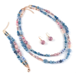 10117171 Колье Роман с камнем