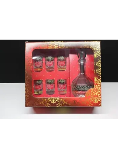 Набор графин и 6 стопок