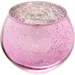 Подсвечник «Fairy» 10*8,5см цвет розовый