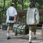 Сумка-тележка Naturehike NH21LX003 XS03 складная туристическая, артикул NH21LX003-B, цвет Черный