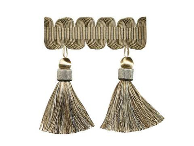 10017/28 Бахрома с шариками и кисточками