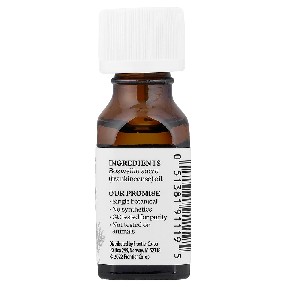 Aura Cacia, чистое эфирное масло, ладан, 15 мл (0,5 жидк. унции)