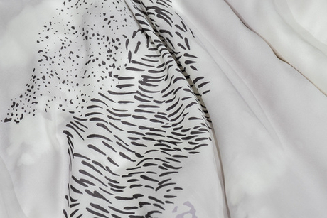 Пододеяльник 145x210 Garda Decor Нувола серый