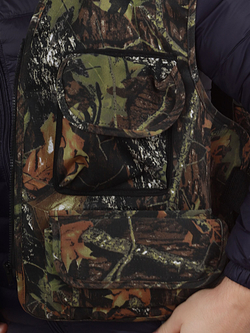 Охотничий жилет Prival, камуфляж лес