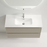 Тумба с раковиной Sancos Snob R SNR90/39CE/CN7030 Beige Soft