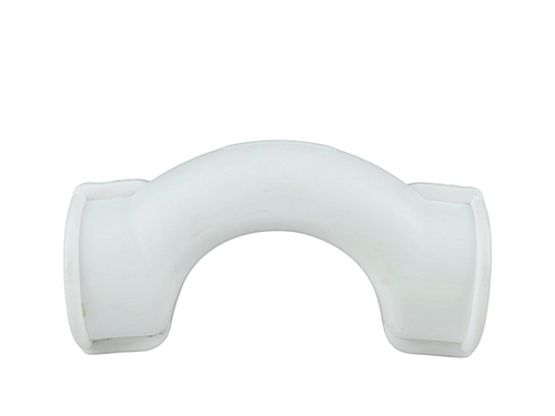 Обводное колено с муфтой короткое PPR 25,  белый, РТП (140/20)