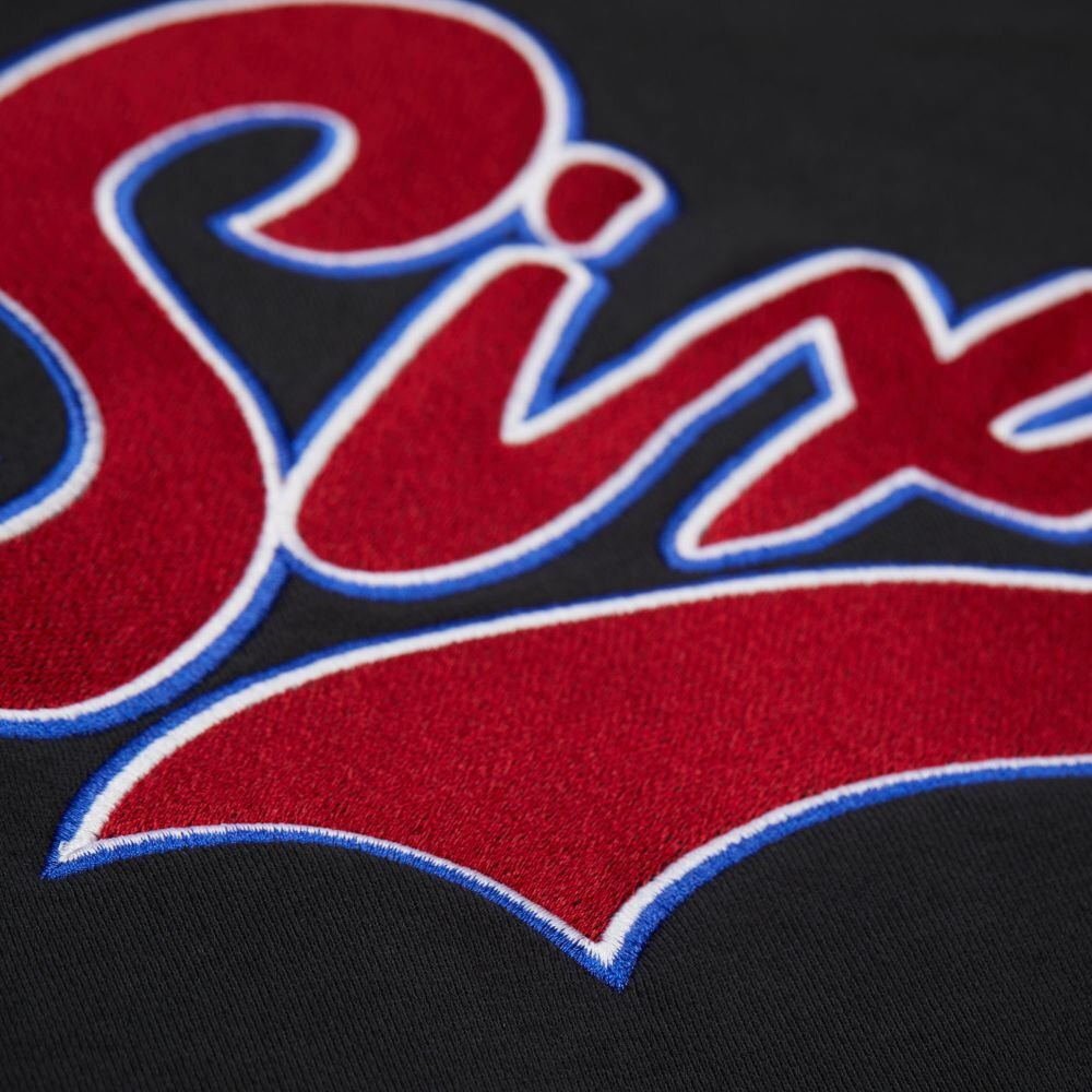 Баскетбольная толстовка Mitchell&Ness NBA Oversweep Crewneck Philadelphia 76ers Sweatshirt Black