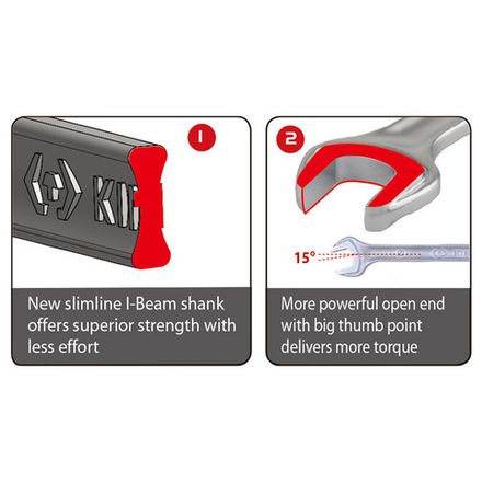 Цена на KING TONY (1062-14) Ключ комбинированный 14 мм