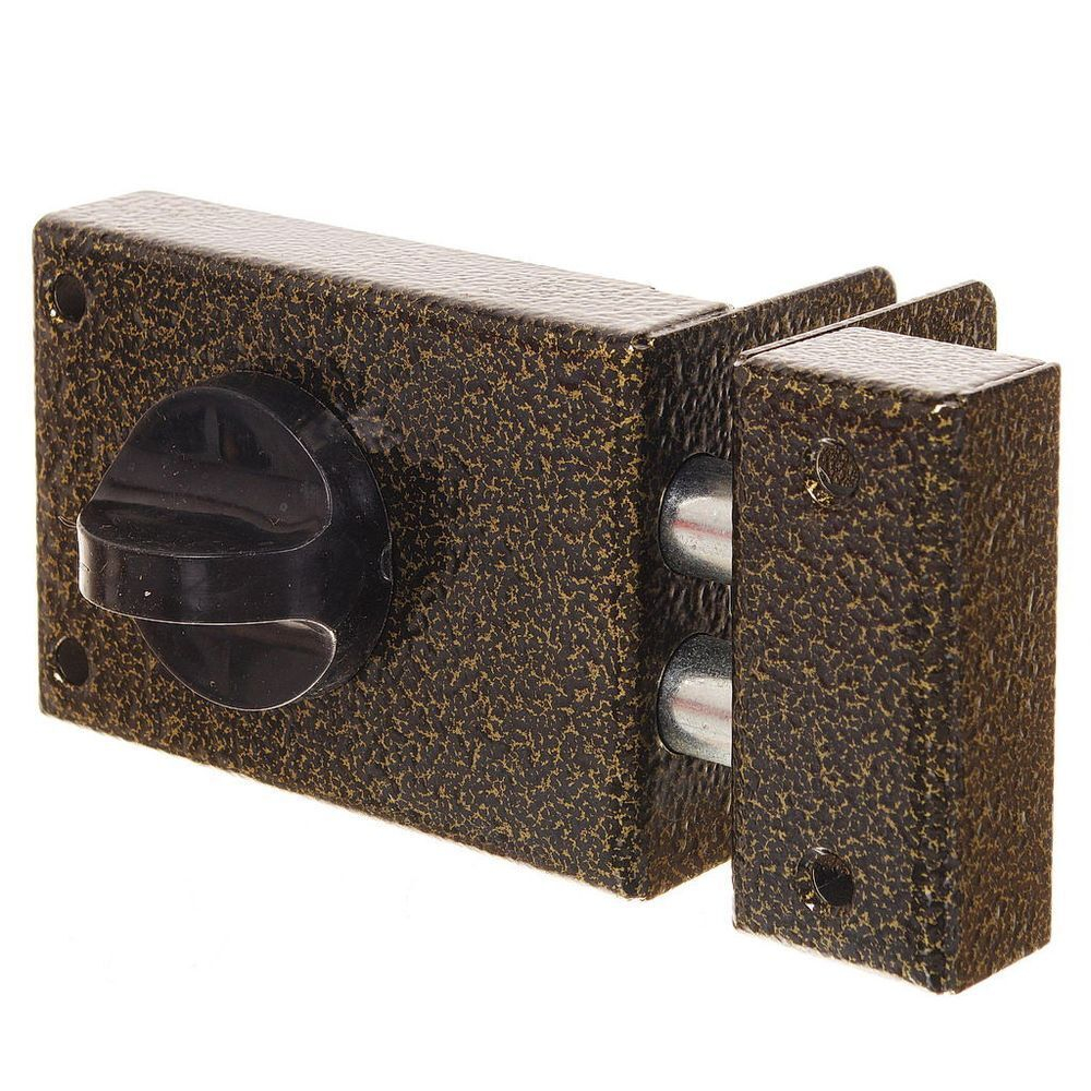 Замок накладной дверной, Омега, ЗН1 2Р, 00-00000624, бронза