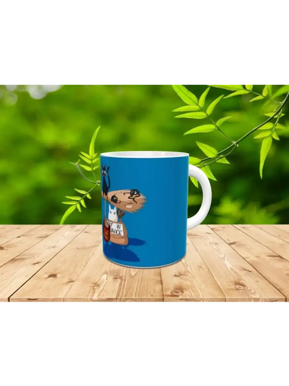 Кружка "Кошечка на метле"