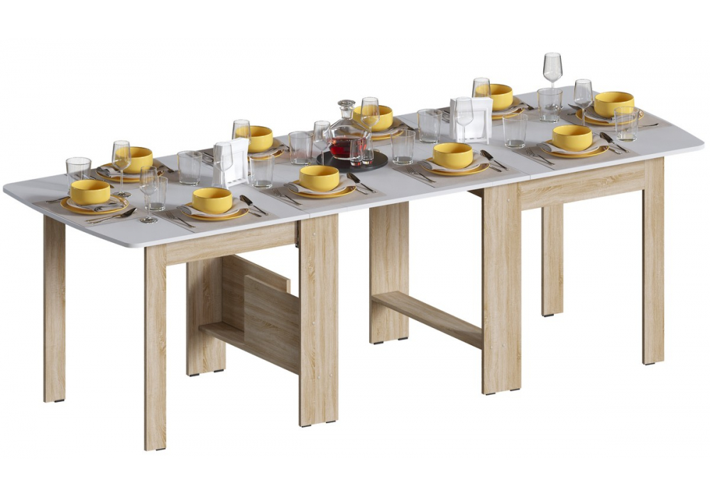 Стол деревянный Woodville СтК7 дуб сонома