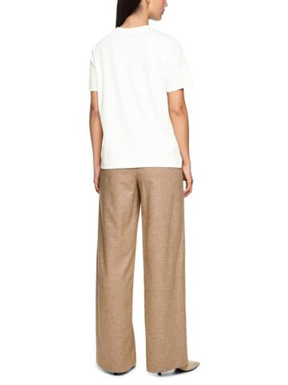 Marc Cain Футболка с декорированной горловиной