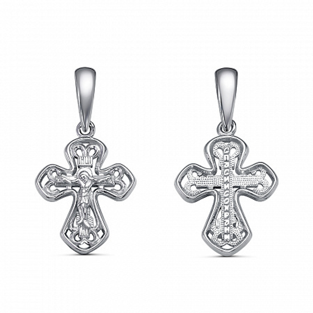 Крест из серебра 925 пробы
