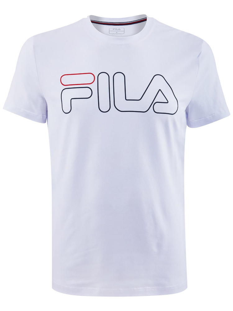 Мужская теннисная футболка Fila T-Shirt Ricki M - white