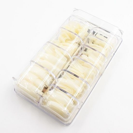 Типсы MASTER Professional 500шт.классические, натуральные, короткая зона