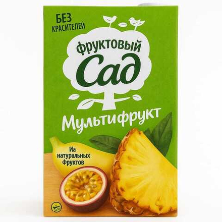 Натуральный сок Фруктовый Сад мультифрукт 0.95 л